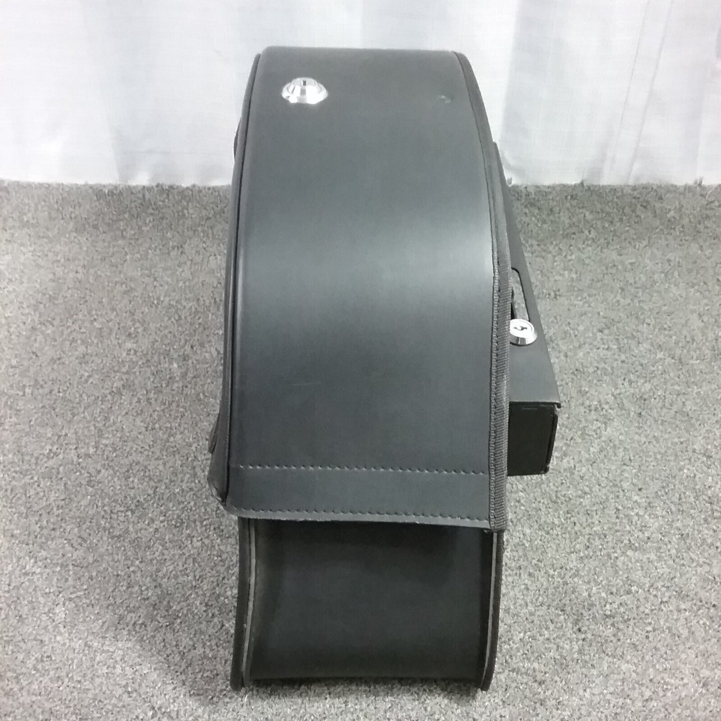 NEW VIKING BAGS VW31P LEFT LEATHER LOCKING SADDLEBAG HARLEY CRUISER