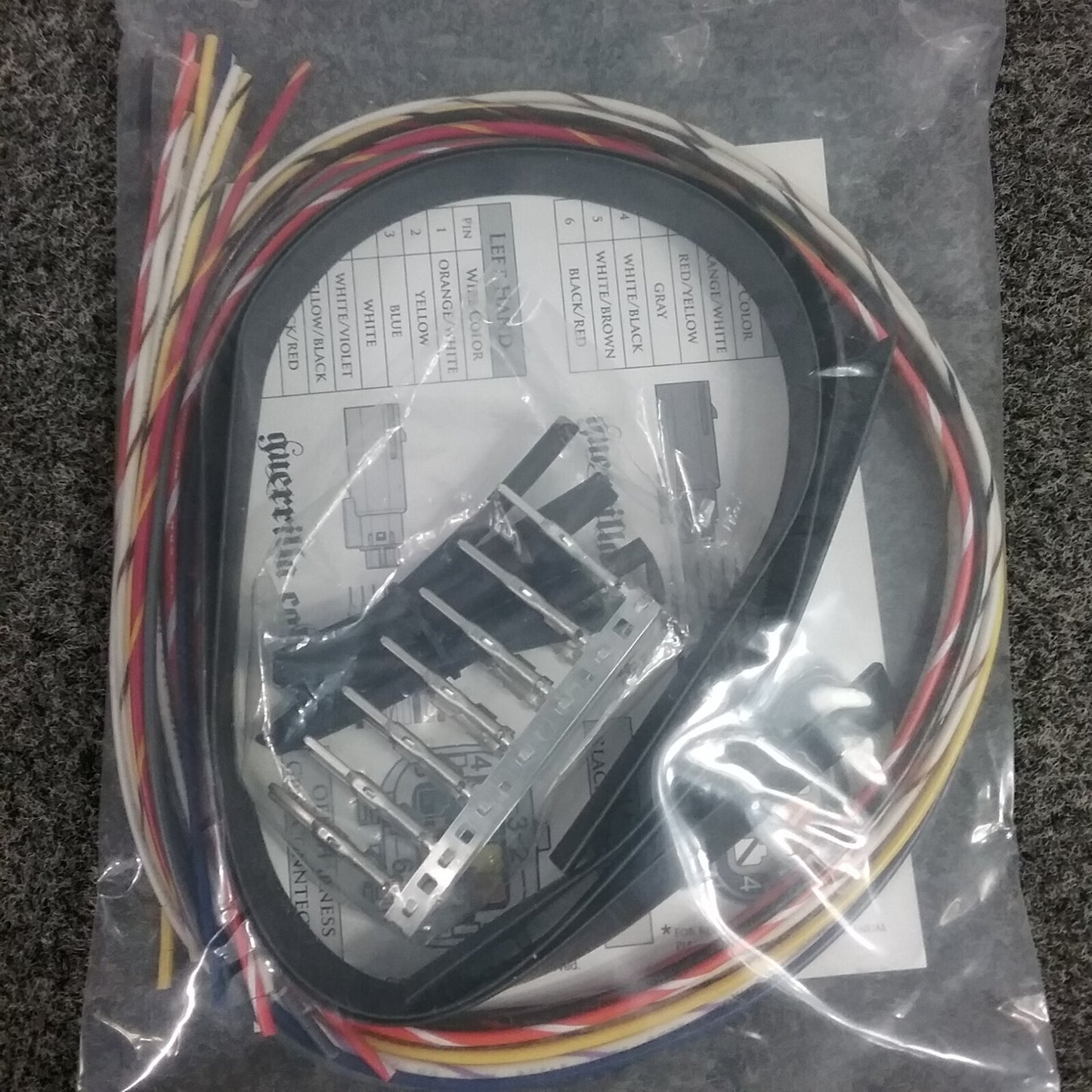 NEW LA CHOPPERS LA-8110KT2B CABLE KT CB12-14"09-10 ST DYNA SPORTSTER SOFTAIL