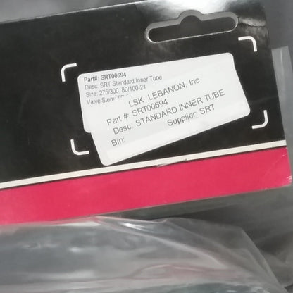 NEW SRT OFFROAD SRT 00694 MOTORCYCLE STANDARD INNER TUBE 275/300, 80/100-21