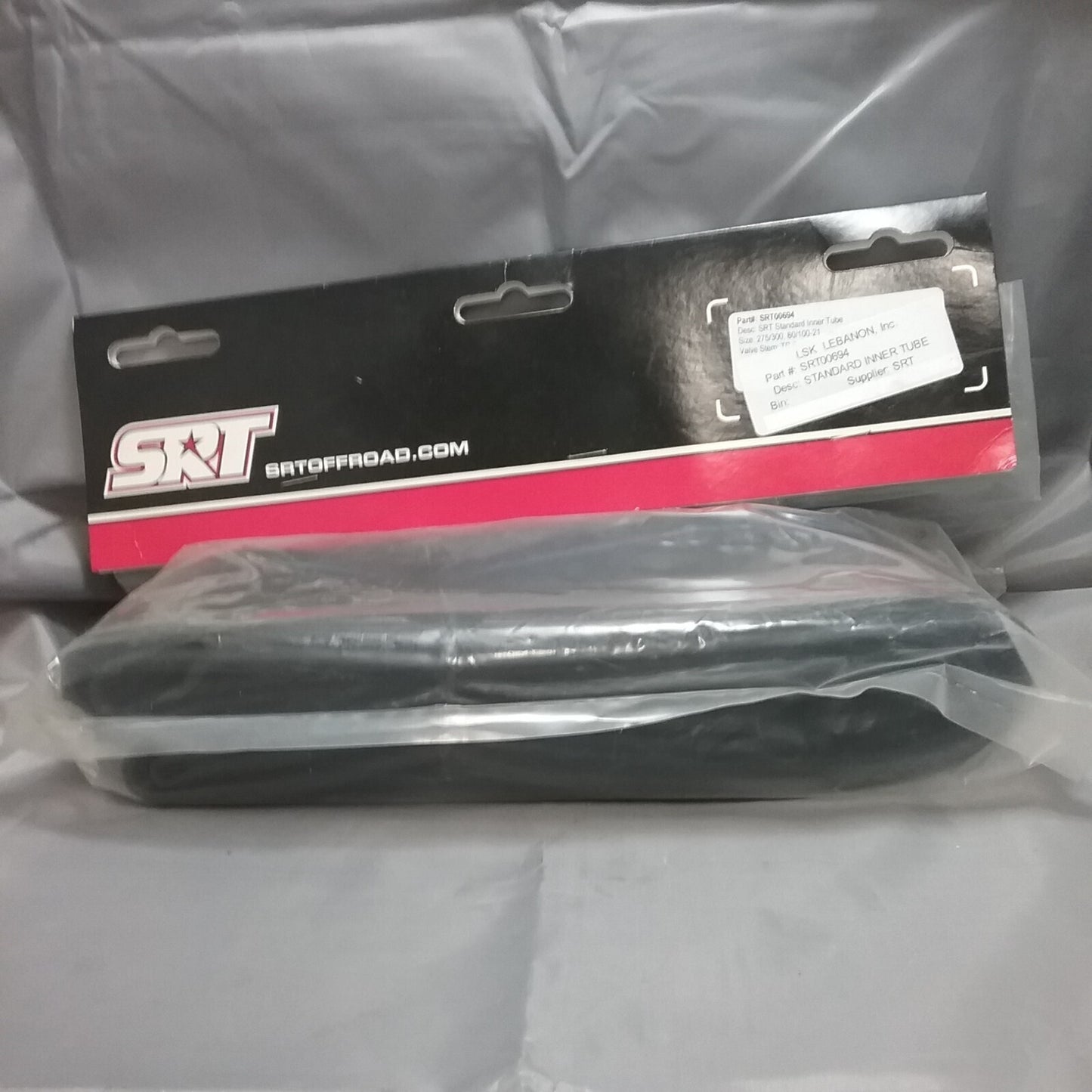 NEW SRT OFFROAD SRT 00694 MOTORCYCLE STANDARD INNER TUBE 275/300, 80/100-21