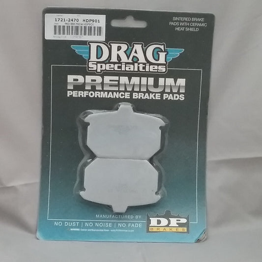 NEW DRAG SPECIALTIES 1721-2470 PREMIUM BRAKE PAD HDP901