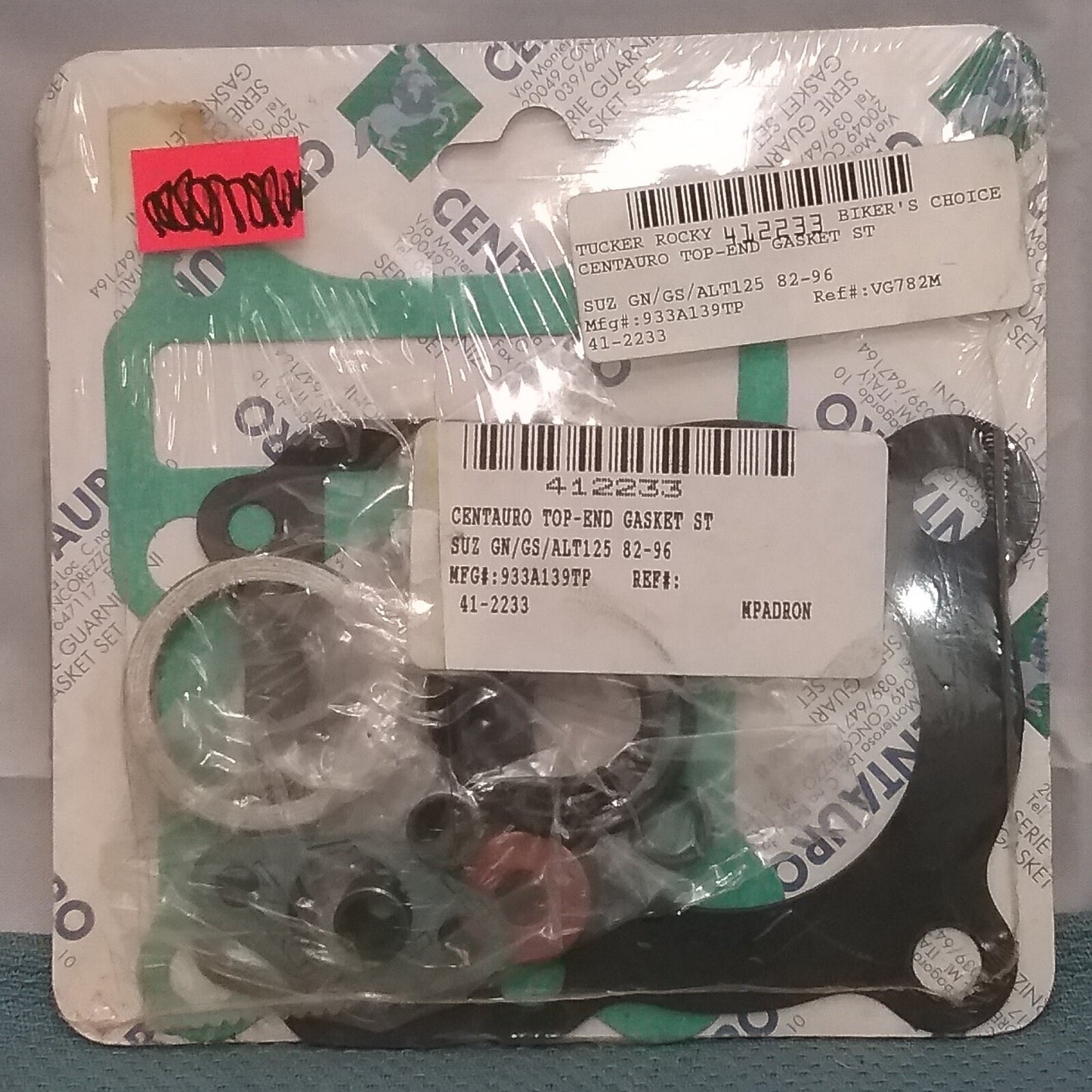NEW CENTAURO 412233 TOP-END GASKET ST