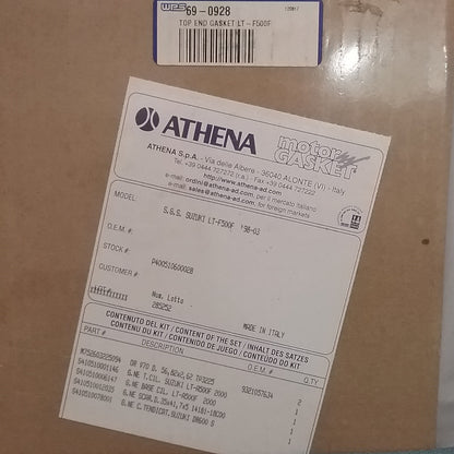 NEW ATHENA 400510600028 TOP-END GASKET KIT