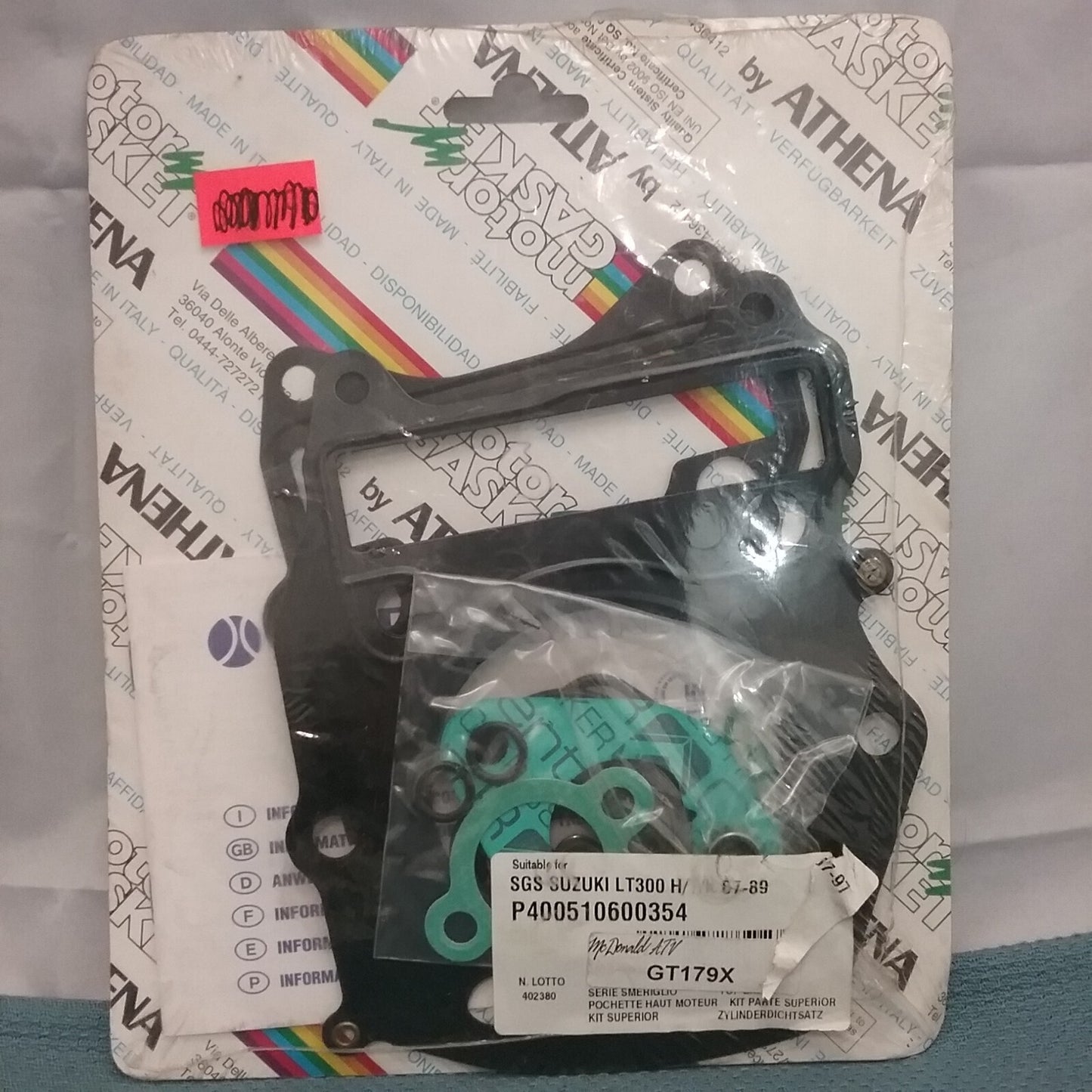 NEW ATHENA 400510600354 TOP-END GASKET KIT