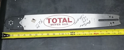 NEW TOTAL SUPER BAR 356PV4 GUIDE BAR 3/8LP - 058 - 64E