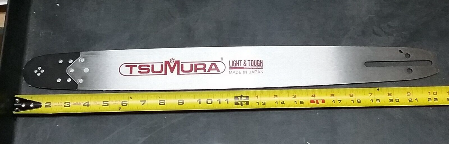 NEW TSUMURA 390ZR2 20" Guide Bar: Pro Replaceable Tip: .325 x .058 x 78D.L.