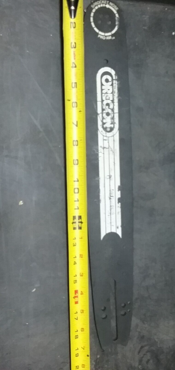 NEW OREGON 168SFDH005 PRO-AM SPROCKET NOSE GUIDE BAR P#27039