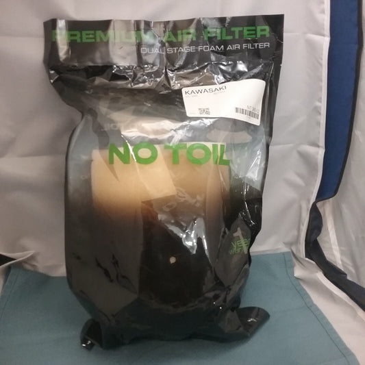 NEW NO TOIL REPLACES KAWASAKI KFX 450R 2007-2014 PREMIUM AIR FILTER DUEL STAGE