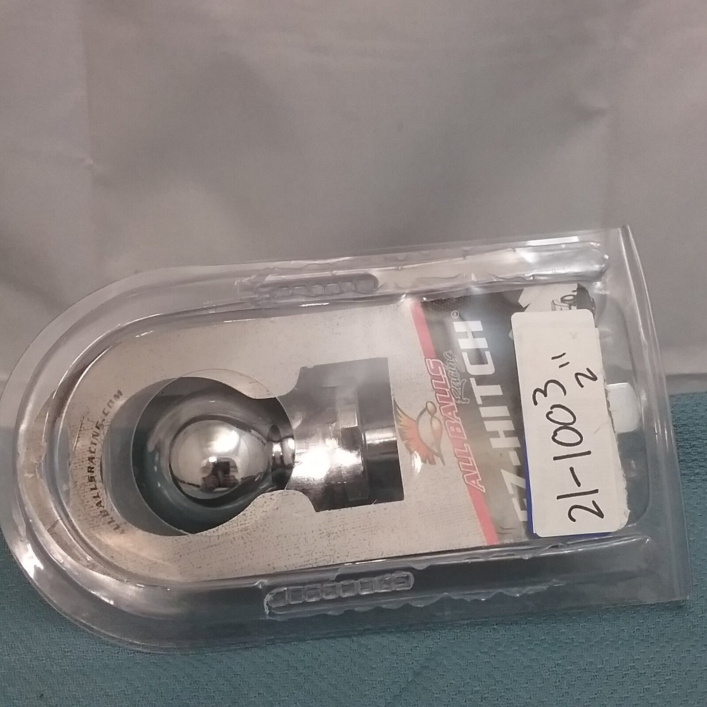 NEW ALL BALLS RACING 43-1003 8004 EZ HITCH 1-7/8" BALL