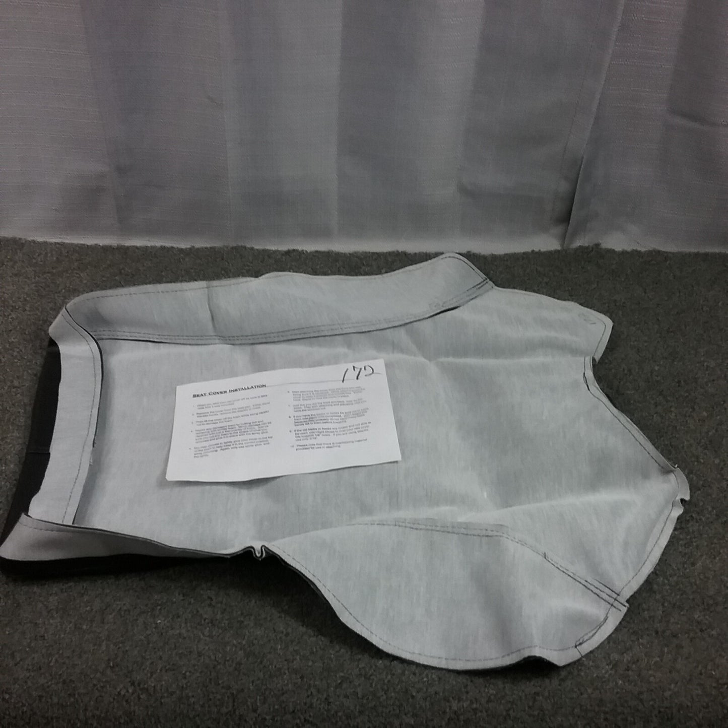 NEW J&M AM172 BLACK SEAT COVER KLF300B BAYOU