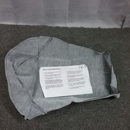 NEW J&M AM164 MOTORCYCLE SEAT COVER, BLACK LT50 84-87