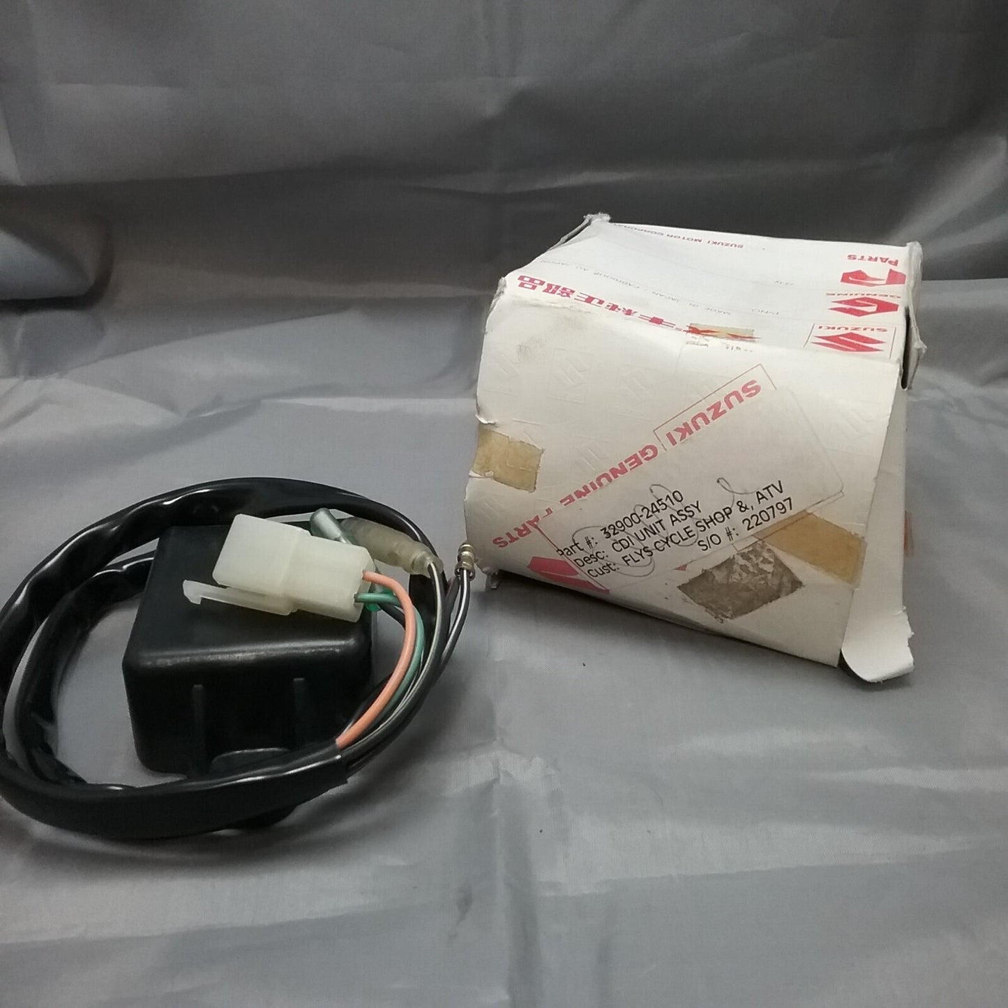 NEW GENUINE SUZUKI 32900-24510 C.D.I UNIT QUADRUNNER LT250 LT300 1985-1989