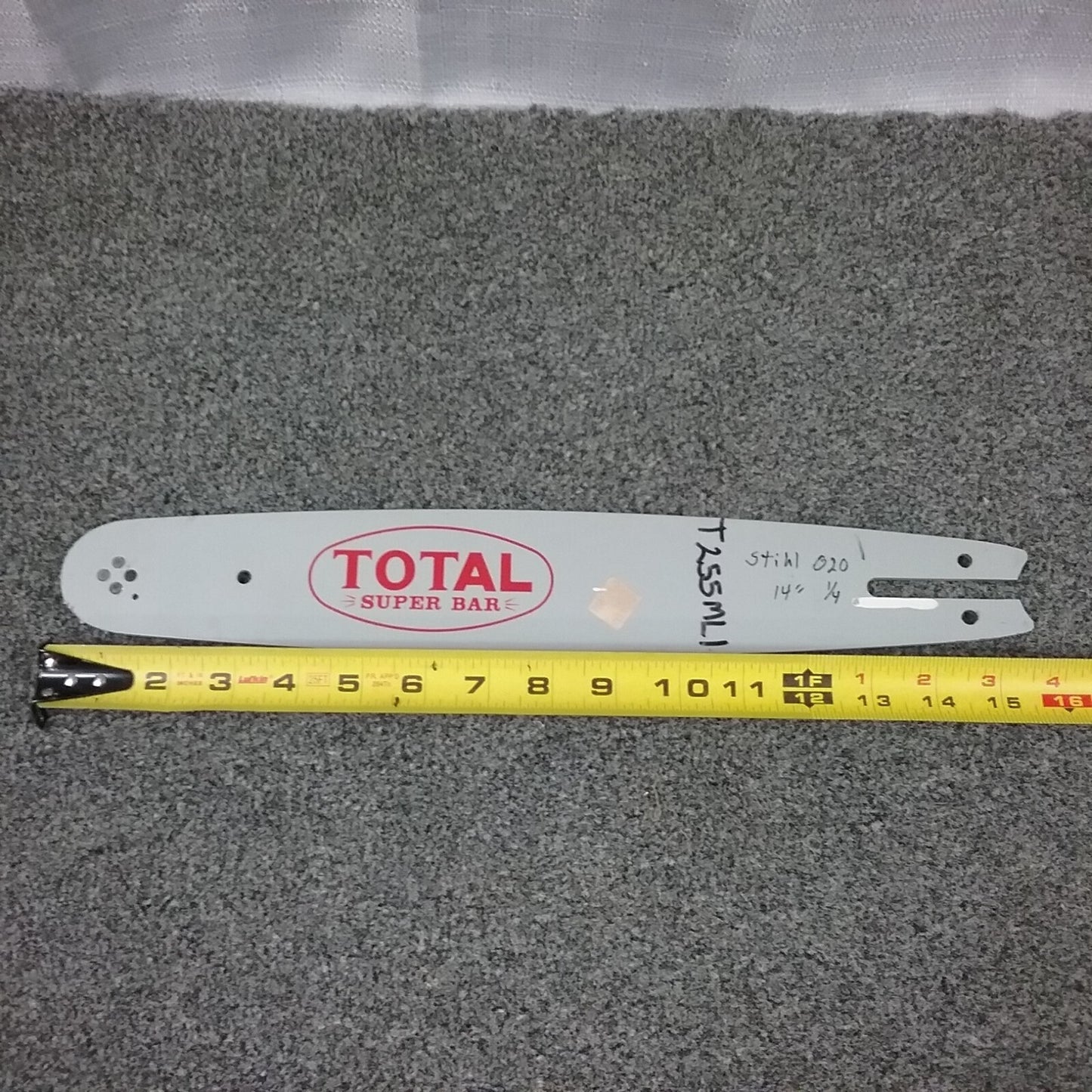 NEW TSUMURA T255ML3 12" ROTARY TIP CHAIN SAW GUIDE BAR .050-3/8-50DL