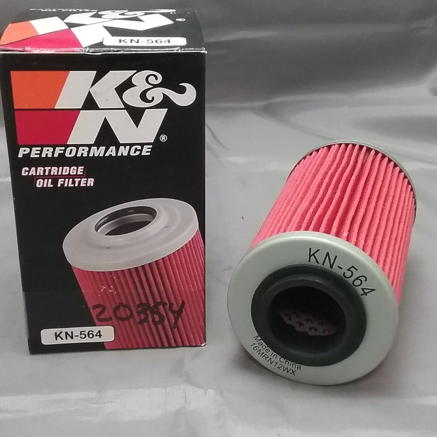 NEW K&N KN-564 MOTORCYCLE/ATV CARTRIDGE OIL FILTER