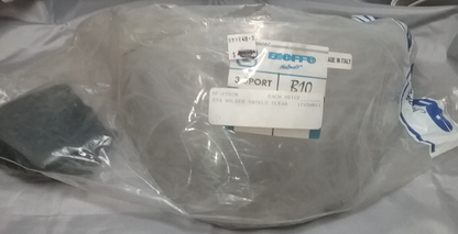 NEW BIEFFE HELMETS BF-270CM MOLDED SHIELD CLEAR