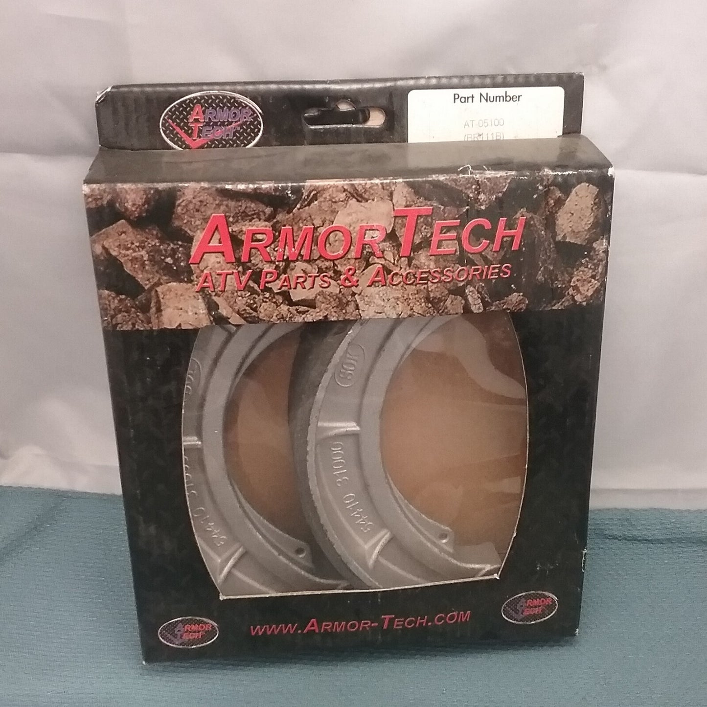 NEW ARMOR TECH ATV PARTS AND ACCESSORIES AT-05100/BR11B BRAKE SHOES