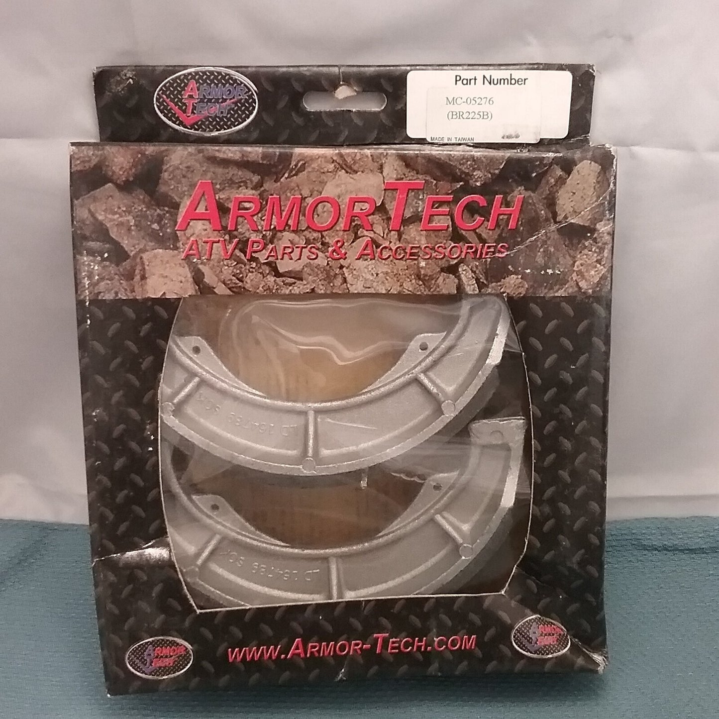 NEW ARMOR TECH ATV PARTS AND ACCESSORIES MC-05276/BR225B BRAKE SHOES