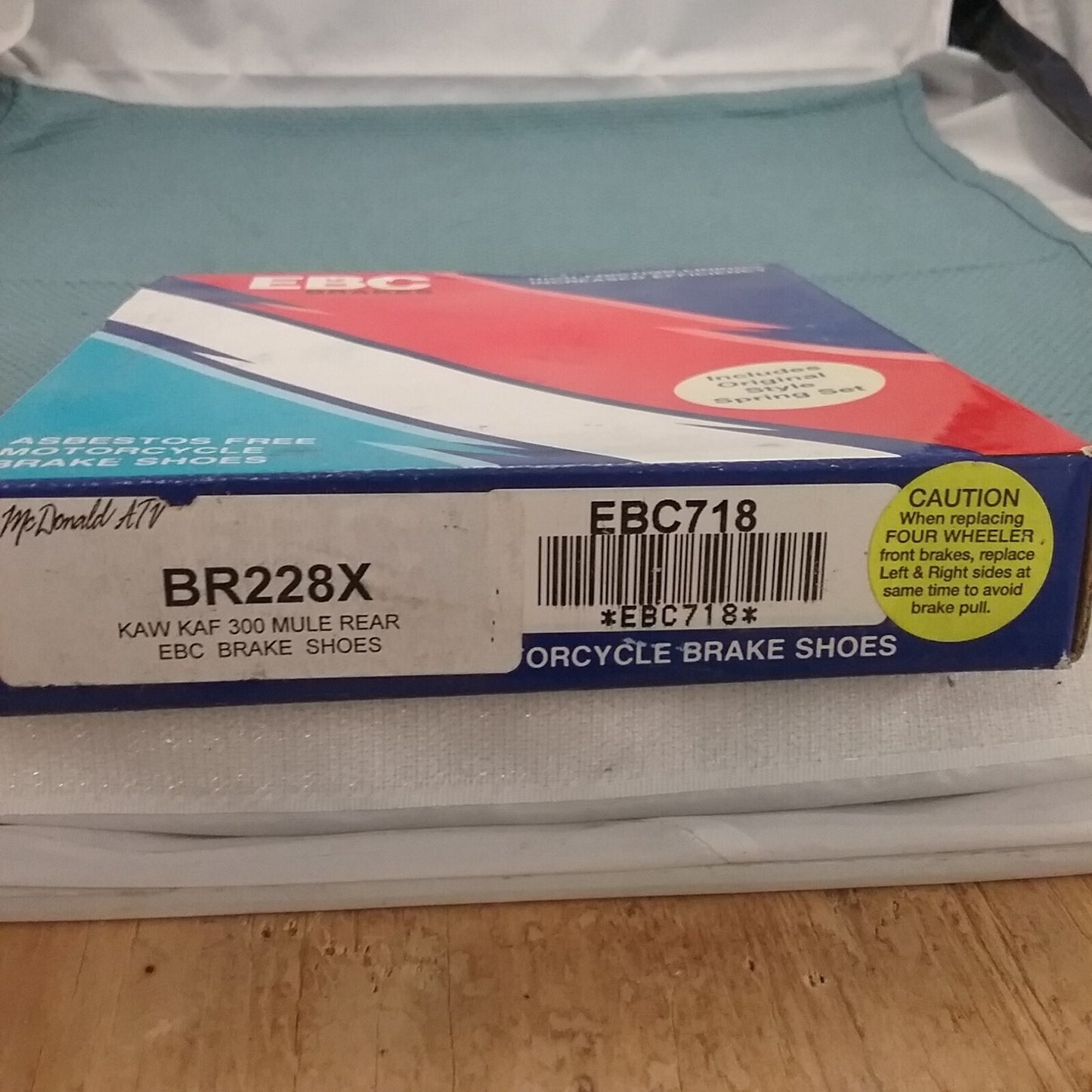 NEW EBC BRAKES EBC718 BRAKE SHOES