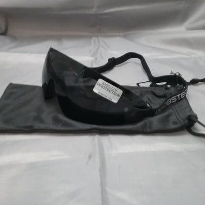 NEW BOBSTER BW201 WRAP GOGGLES, SMOKE BLACK