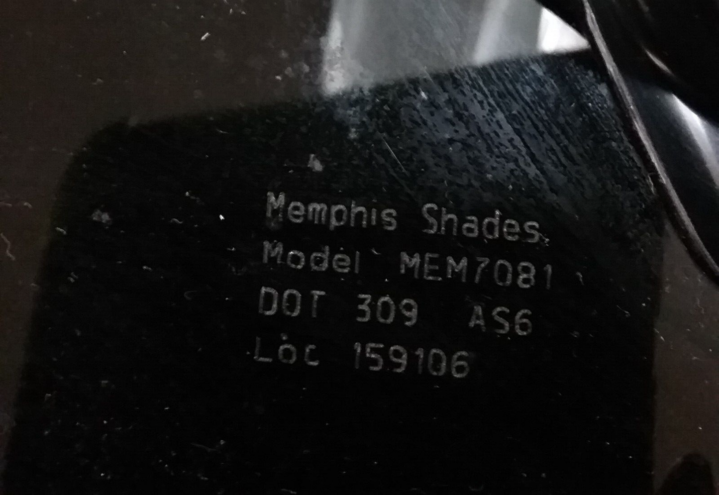 MEMPHIS SHADES MEM7081 Batwing Fairing w/ Windshield & Trigger Lock HD SOFTAIL