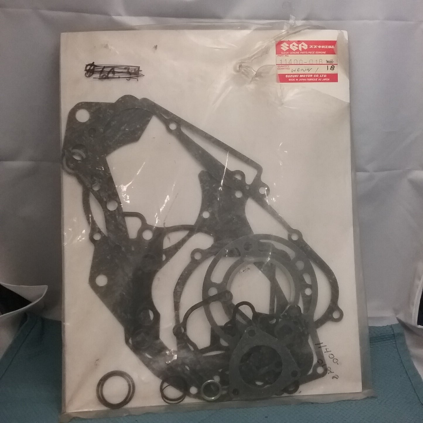 NEW SUZUKI 11400-01813 ENGINE GASKET KIT 1986-1988