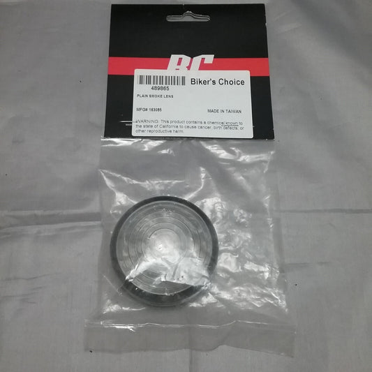 NEW BIKER'S CHOICE 489865 / 163085 REPLACEMENT PLAIN LENS, SMOKE