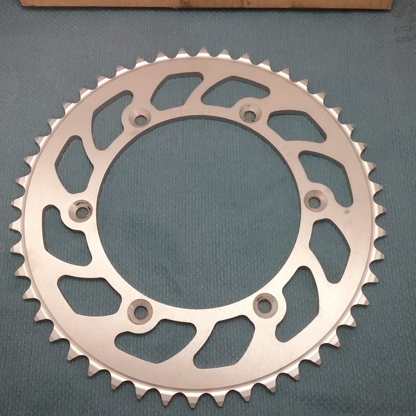 NEW GAS GAS SPROCKET BE573002511 48T CORONA Z 48 ENDURO 2011 COLOR TITANIUM