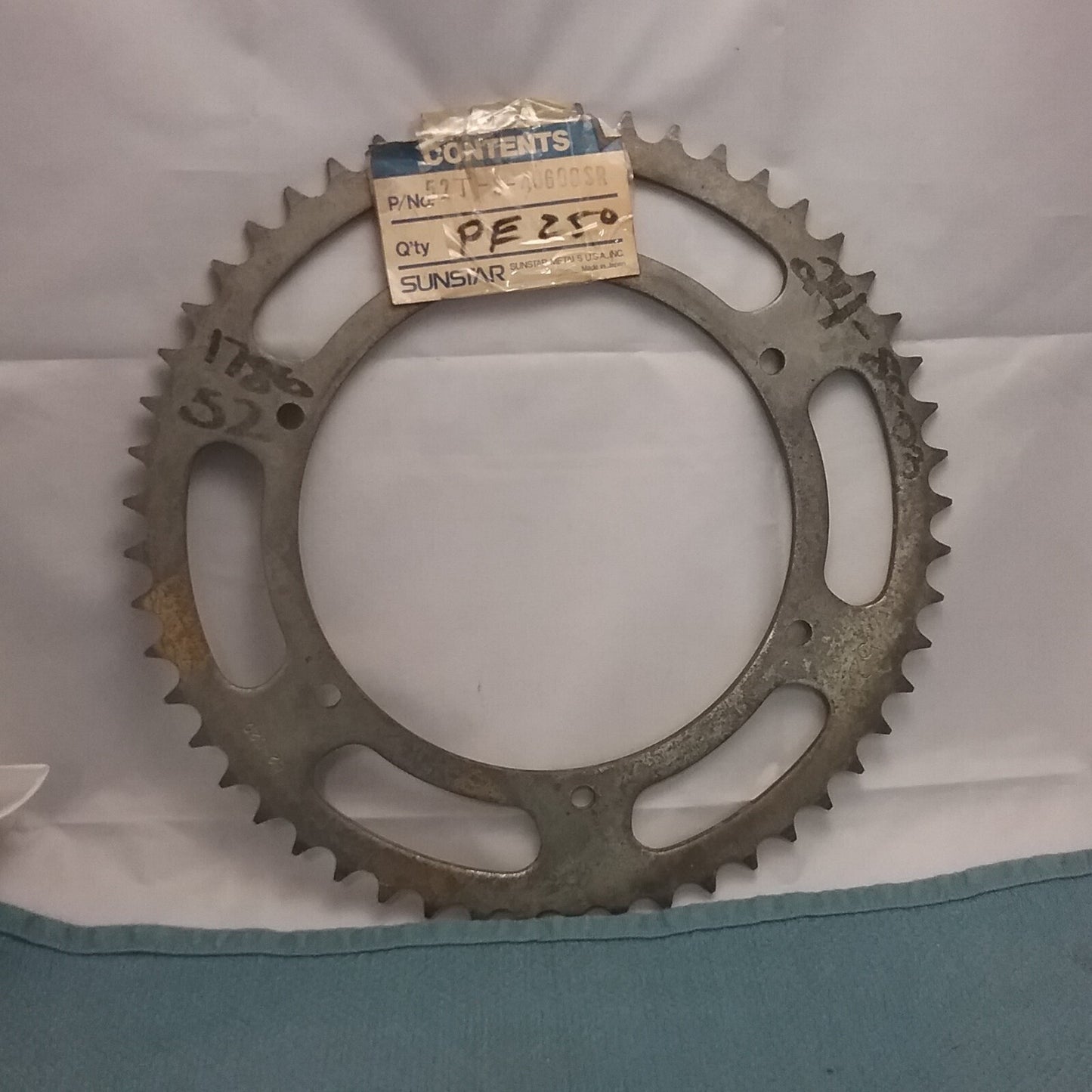 NEW SUNSTAR 52-520 Steel Rear Sprocket