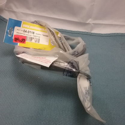 NEW MOTION PRO 04-0118 THROTTLE CABLE REPLACES SUZUKI