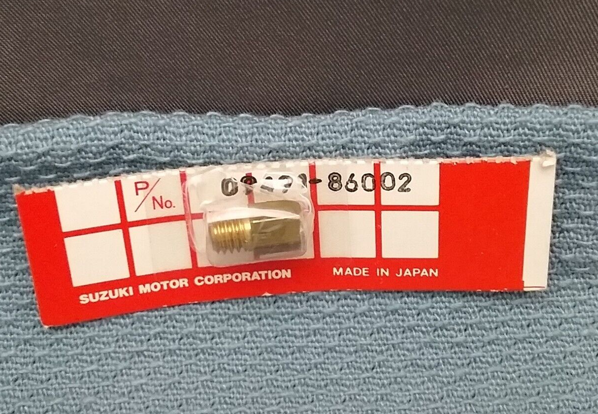 NEW GENUINE SUZUKI 09491-86002, JET, MAIN (430) 1987-2008