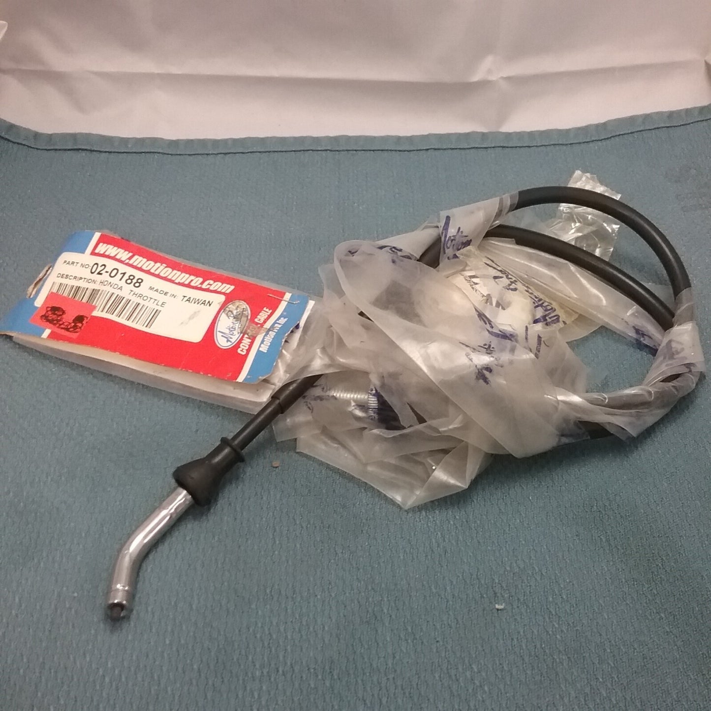 NEW MOTION PRO 02-0188 THROTTLE CABLE REPLACES HONDA