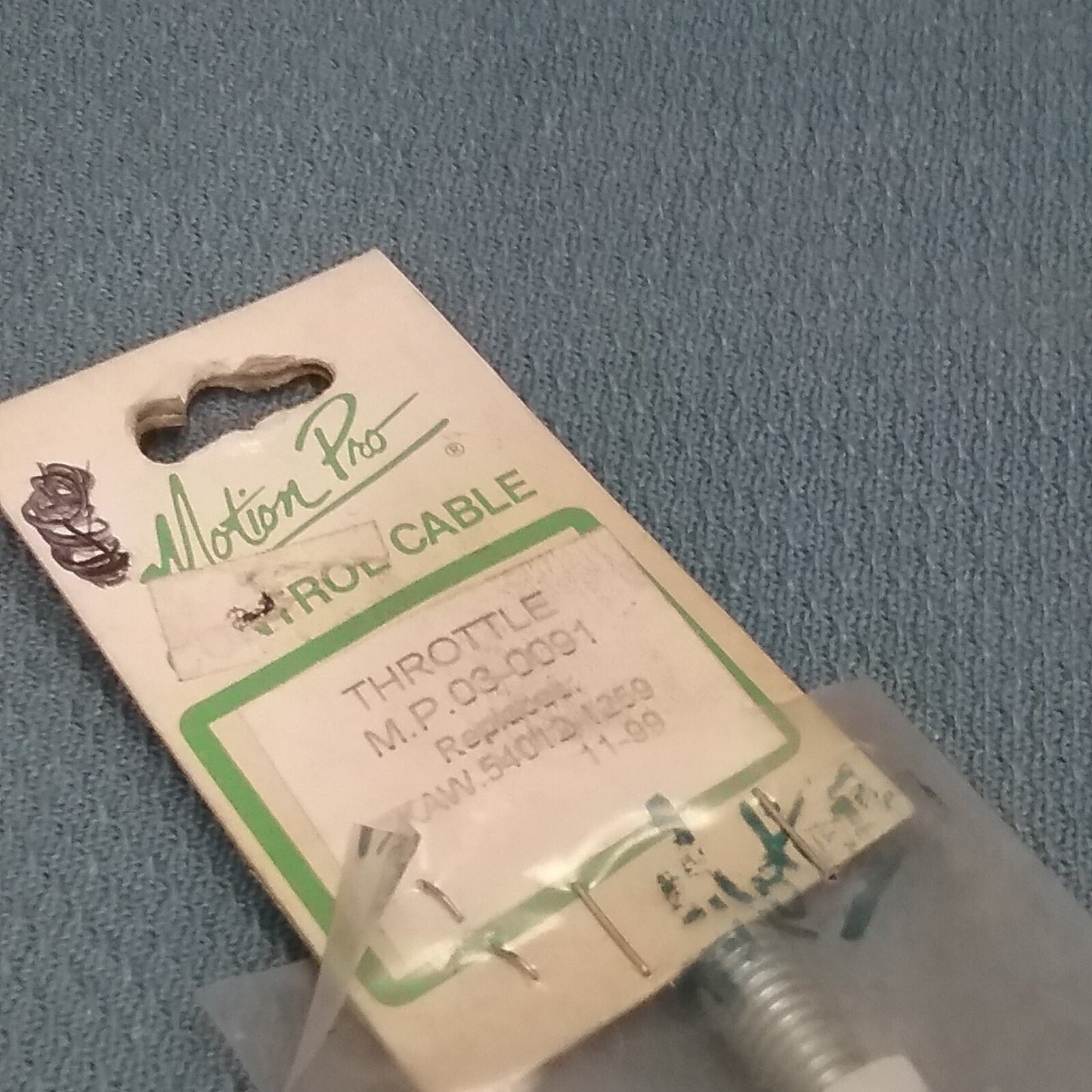 NEW MOTION PRO 03-0091 THROTTLE CABLE REPLACES KAWASAKI