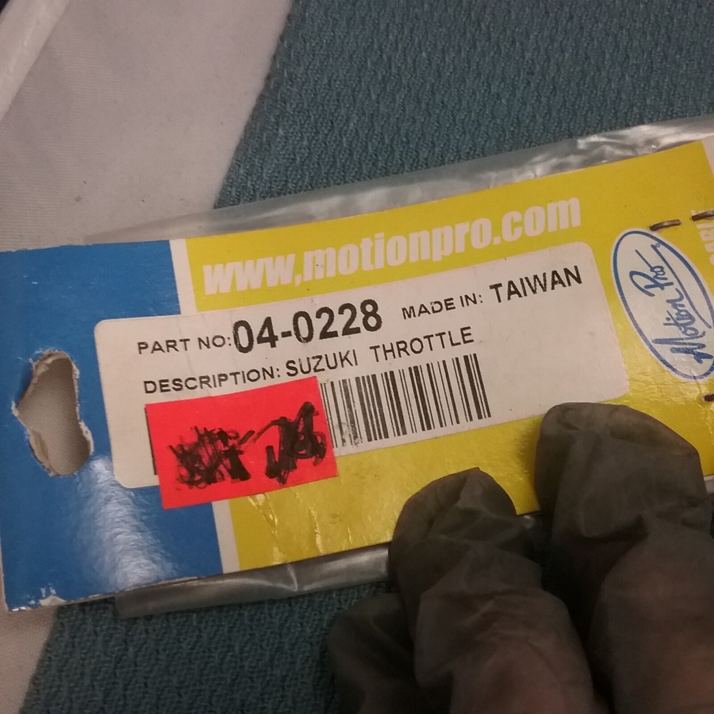 NEW MOTION PRO 04-0228 THROTTLE CABLE REPLACES SUZUKI