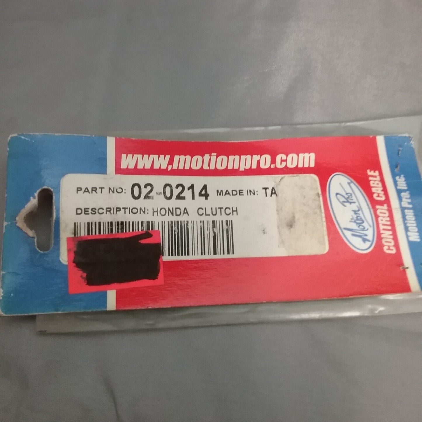 NEW MOTION PRO 02-0214, CLUTCH CABLE, REPLACES HONDA
