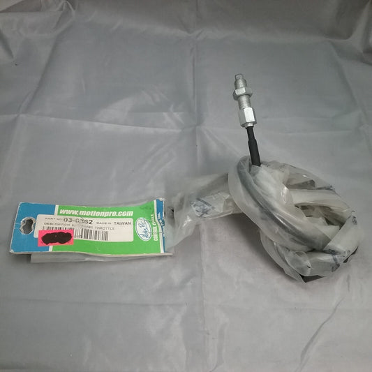 NEW MOTION PRO 03-0362 THROTTLE BLACK VINYL CABLE, REPLACES KAWASAKI