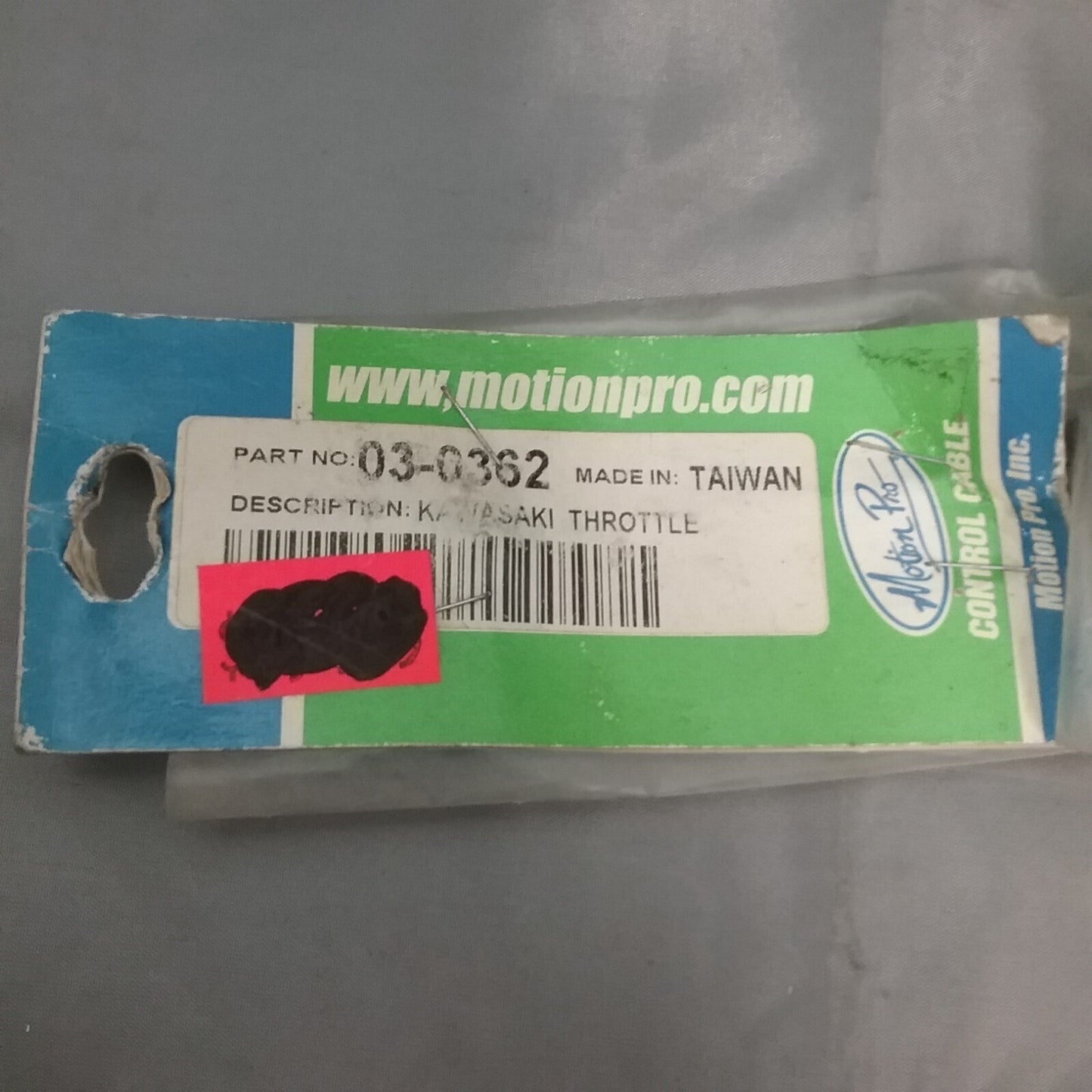 NEW MOTION PRO 03-0362 THROTTLE BLACK VINYL CABLE, REPLACES KAWASAKI