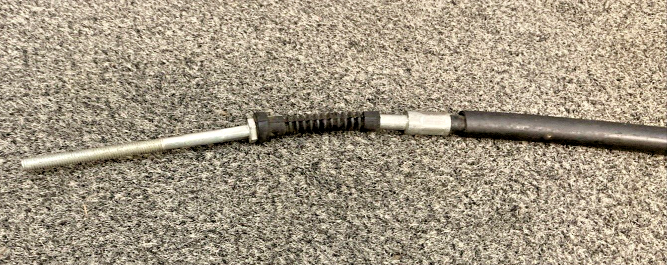 NEW MOTION PRO 02-082 REAR BRAKE BLK VINYL CABLE REPLACES HONDA