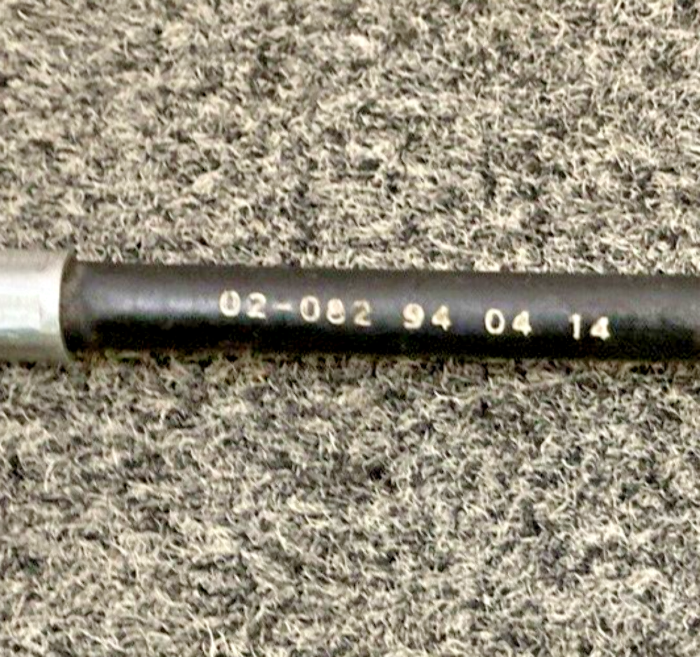 NEW MOTION PRO 02-082 REAR BRAKE BLK VINYL CABLE REPLACES HONDA