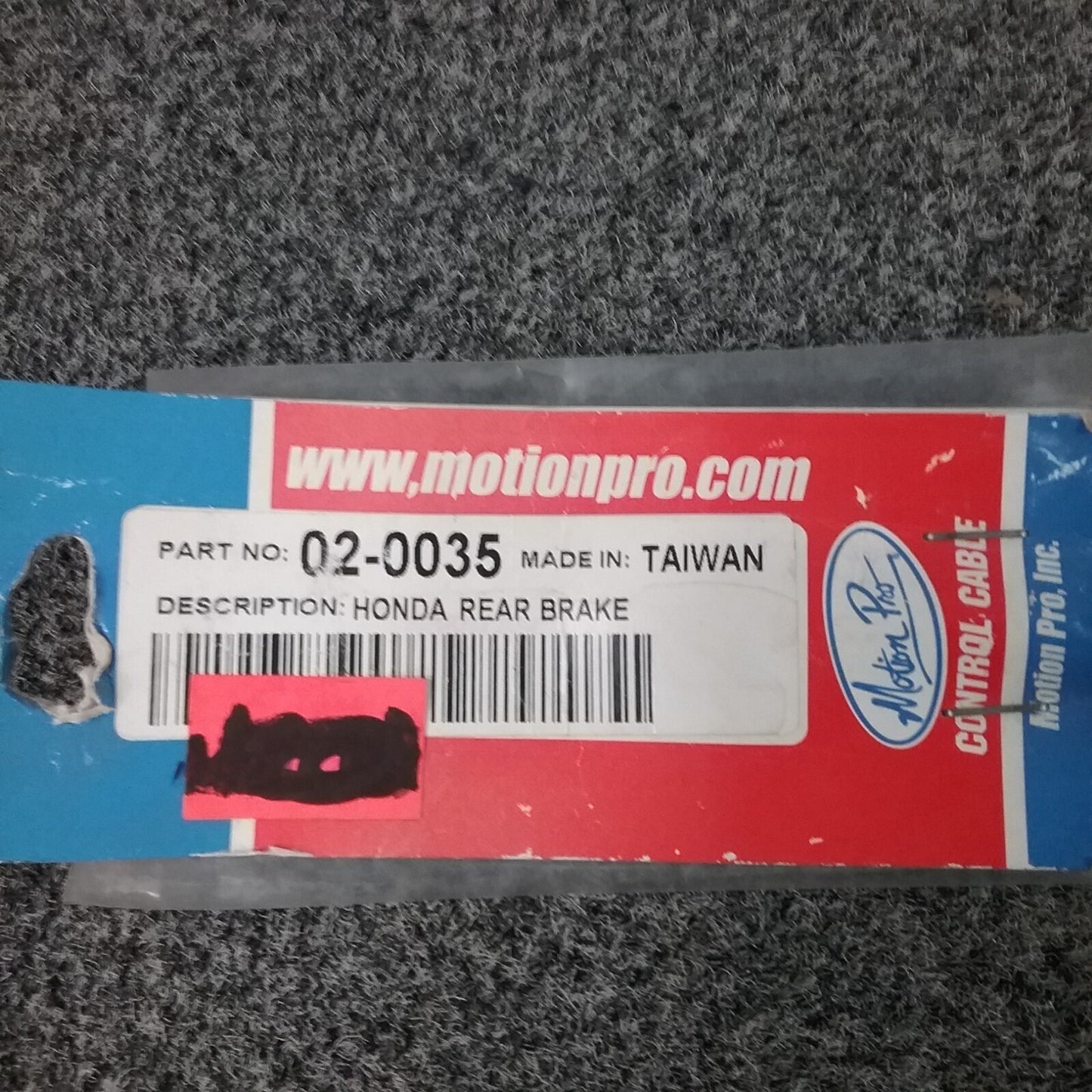 NEW MOTION PRO 02-0035 REAR BRAKE CABLE REPLACES HONDA
