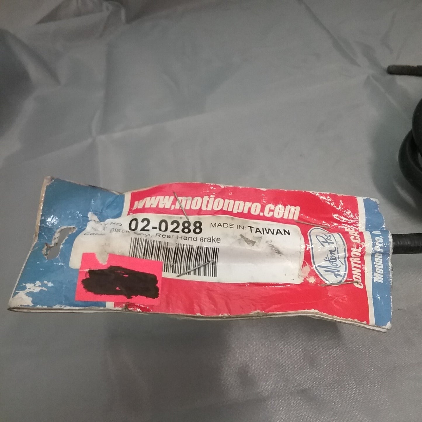 NEW MOTION PRO 02-0288 REAR HAND BRAKE CABLE BLK VINYL