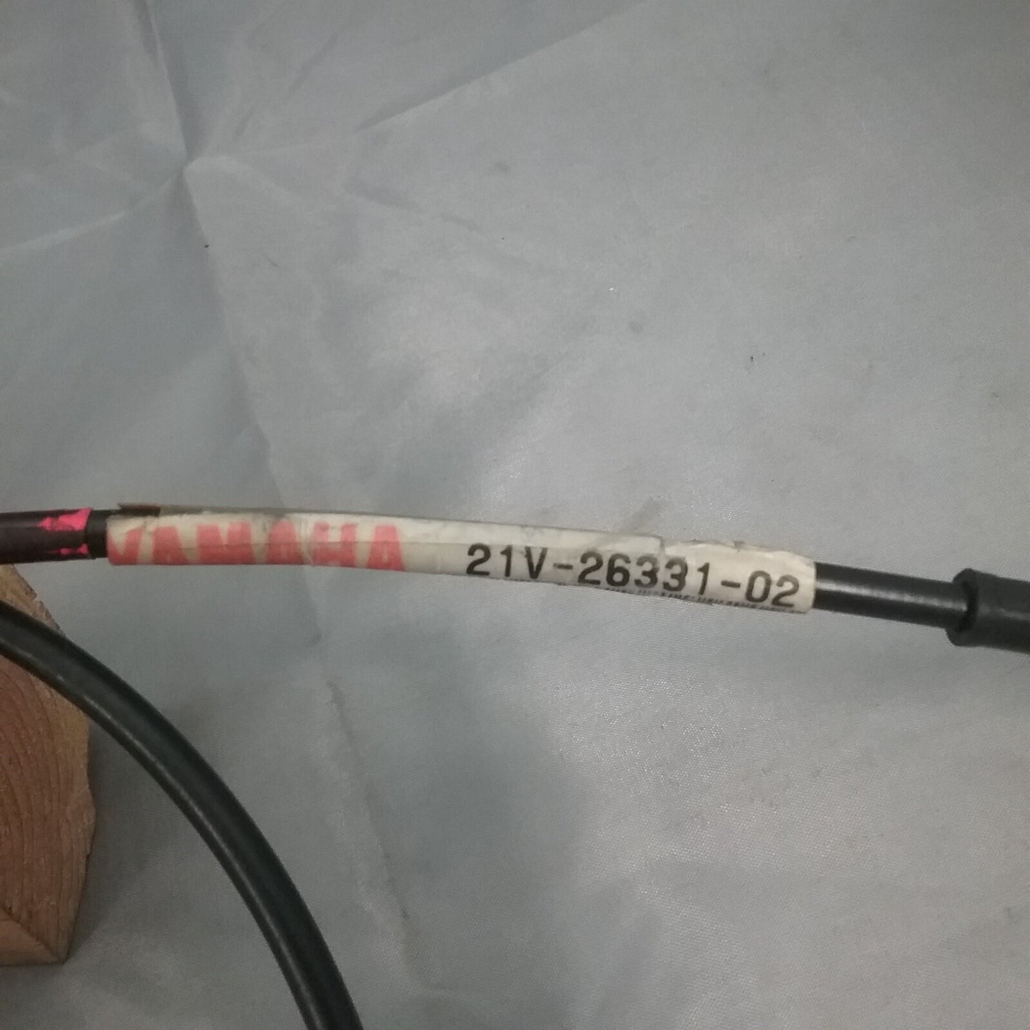 NEW GENUINE YAMAHA 21V-26331-02, CABLE, STARTER 1, 1984-1985