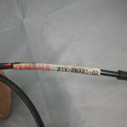 NEW GENUINE YAMAHA 21V-26331-02, CABLE, STARTER 1, 1984-1985