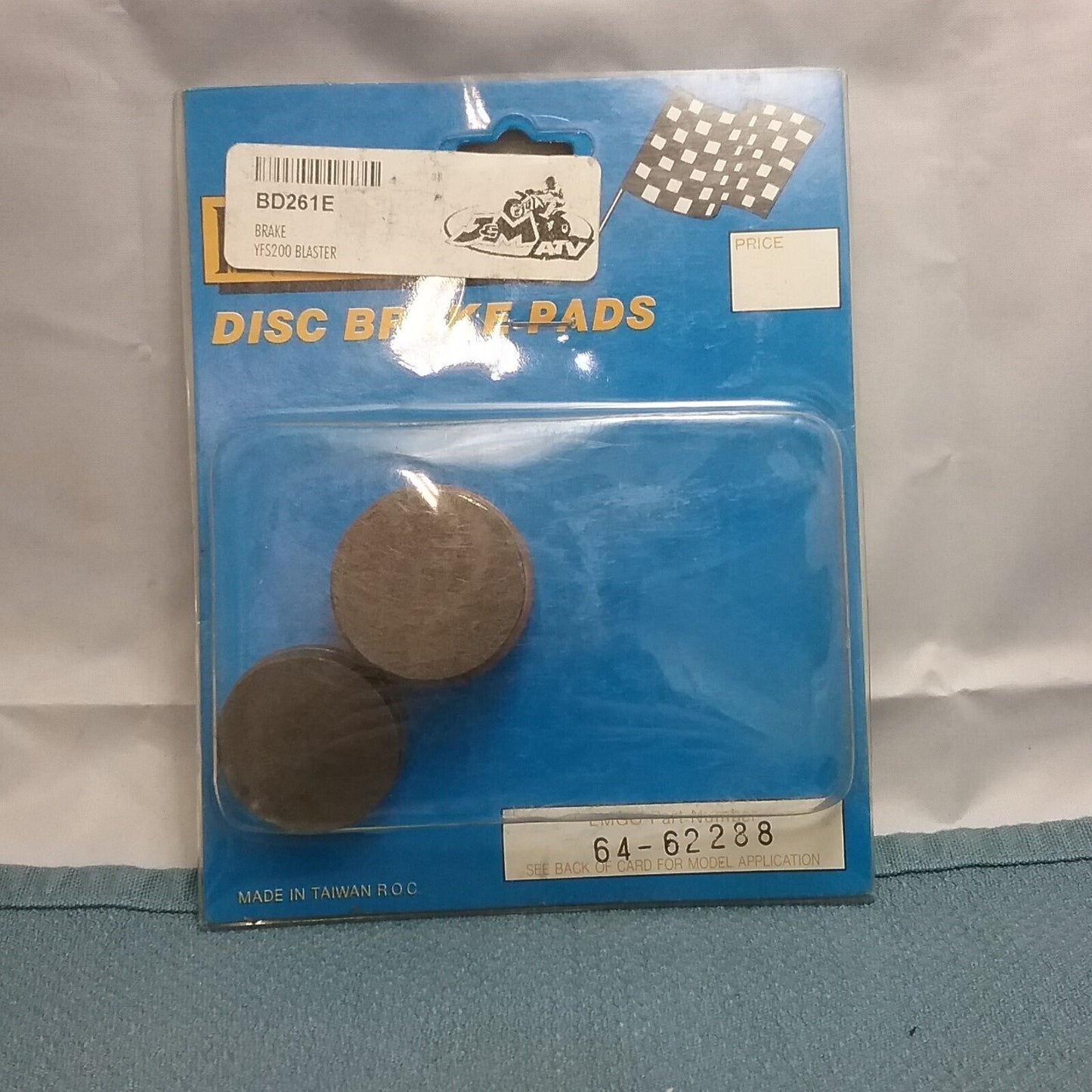 NEW EMGO 64-62288 DISC BRAKE PADS