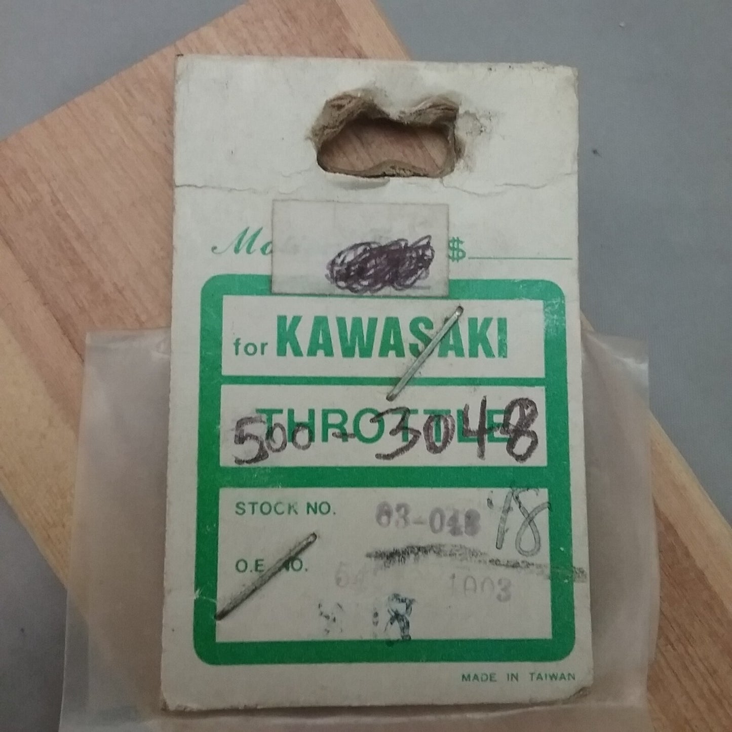 NEW MOTION PRO 03-048, THROTTLE CABLE, REPLACES KAWASAKI 54012-4003