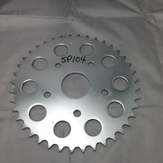 NEW CYCLE CRAFT SP104 REPLACEMENT SPROCKET 40T, SILVER