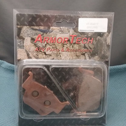 NEW ARMOR TECH AT-05401F/BR326B BRAKE PADS, HONDA TRX650 RINCON '04