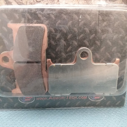 NEW ARMOR TECH AT-05420F/BR311B REAR BRAKE PADS, YAMAHA YFM660FW  '02-04