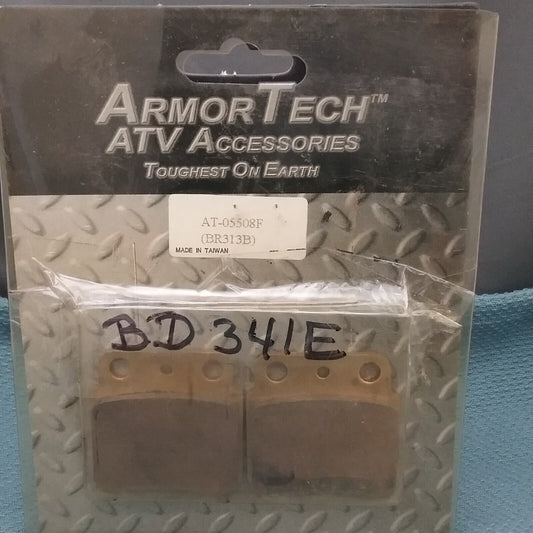 NEW ARMOR TECH AT-05508F BR313B REAR BRAKE PADS, SUZUKI QUADRACER