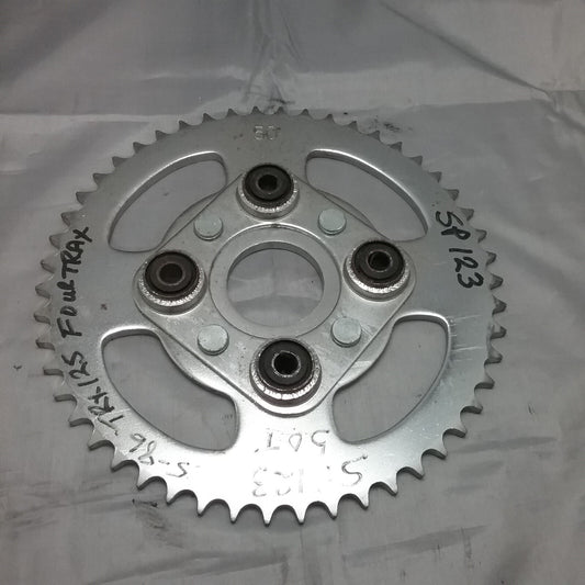 NEW REPLACES HONDA 41200-VM6-300 / SP123 REAR SPROCKET 50T W/DAMPERS