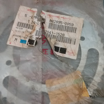 NEW GENUINE KAWASAKI 42041-1528 STEEL REAR DRIVE SPROCKET - HUB 47T